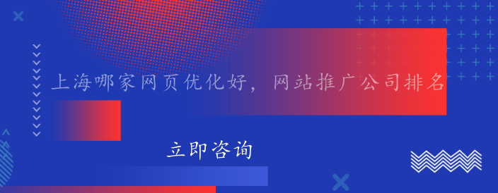 上海哪家網(wǎng)頁(yè)優(yōu)化好，網(wǎng)站推廣公司排名