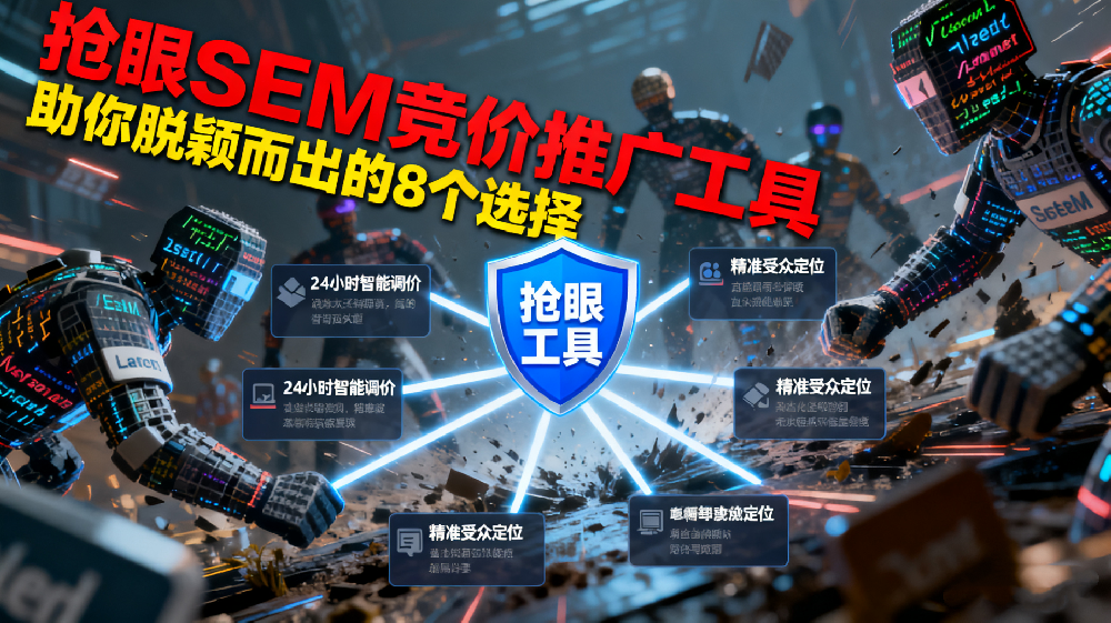 搶眼SEM競價推廣工具，助你脫穎而出的8個選擇