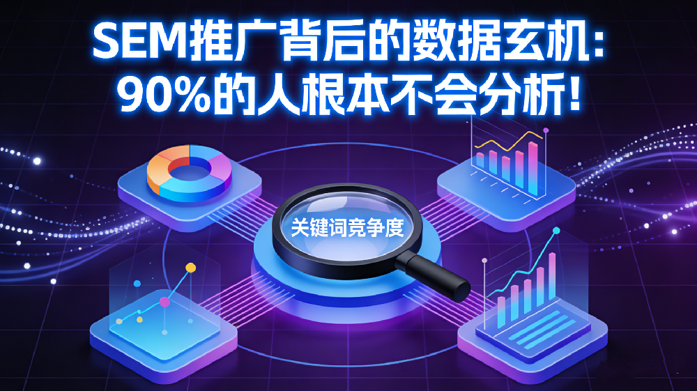 SEM推廣背后的數(shù)據(jù)玄機：90%的人根本不會分析！