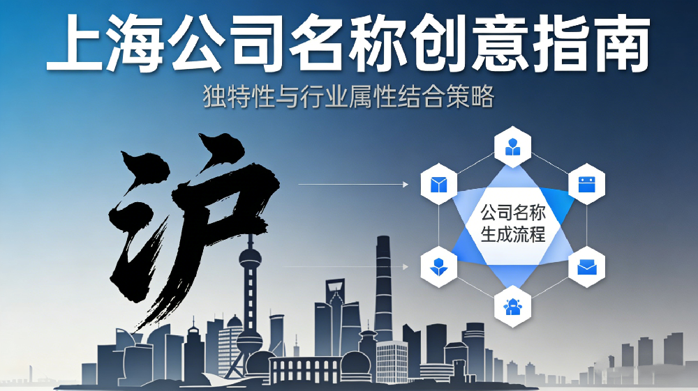 如何為注冊的上海公司選擇一個獨特而有意義的名字